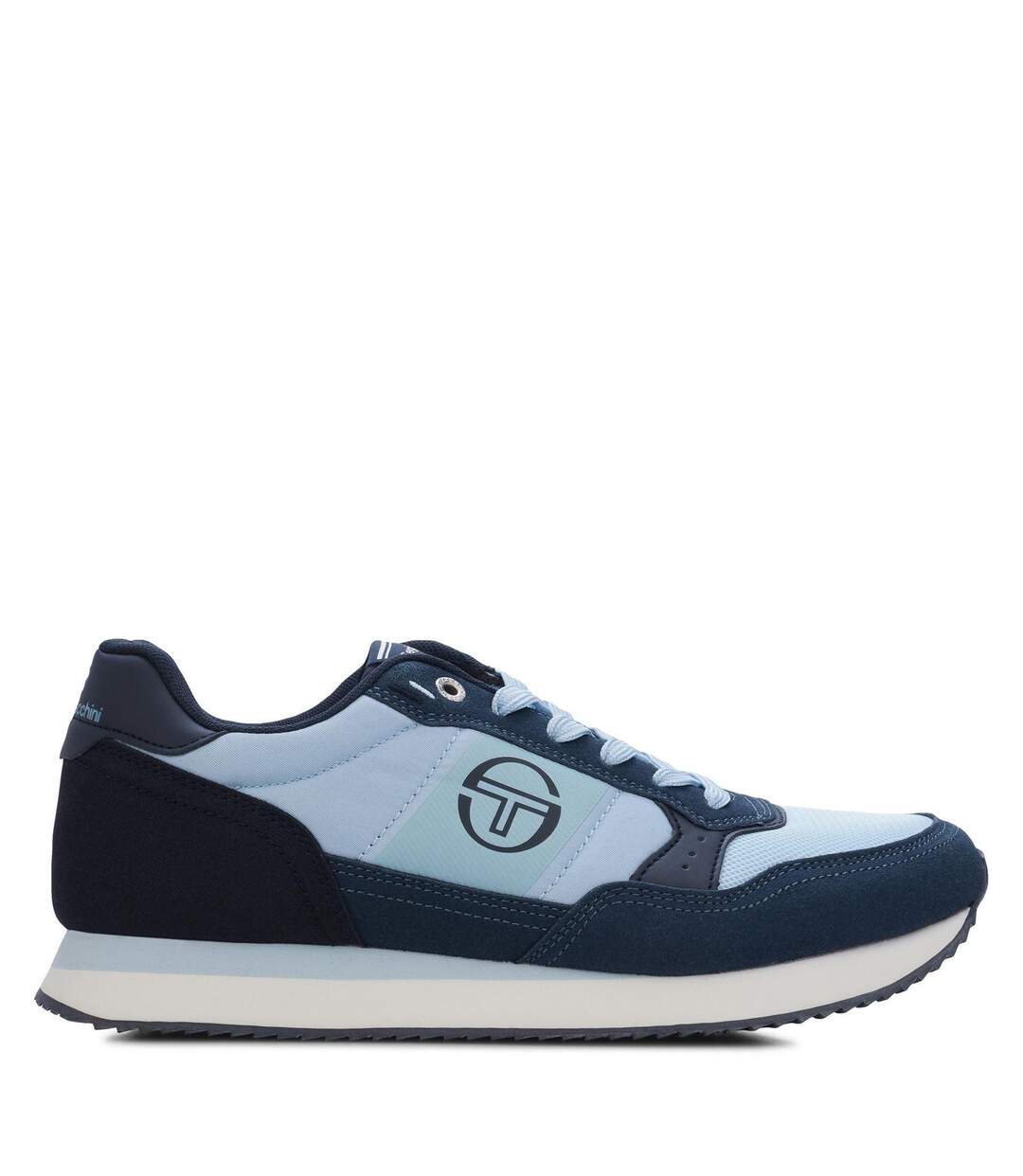 Baskets Motif/style Logo Monza Homme Bleu Blanc Bordeaux Sergio Tacchini-1