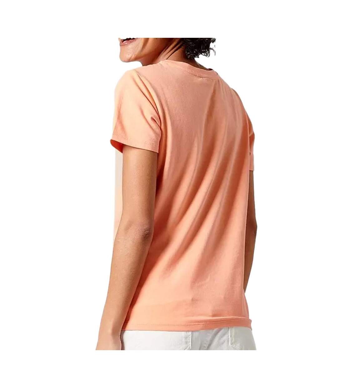 T-shirt orange femme kaporal fanjoe-2