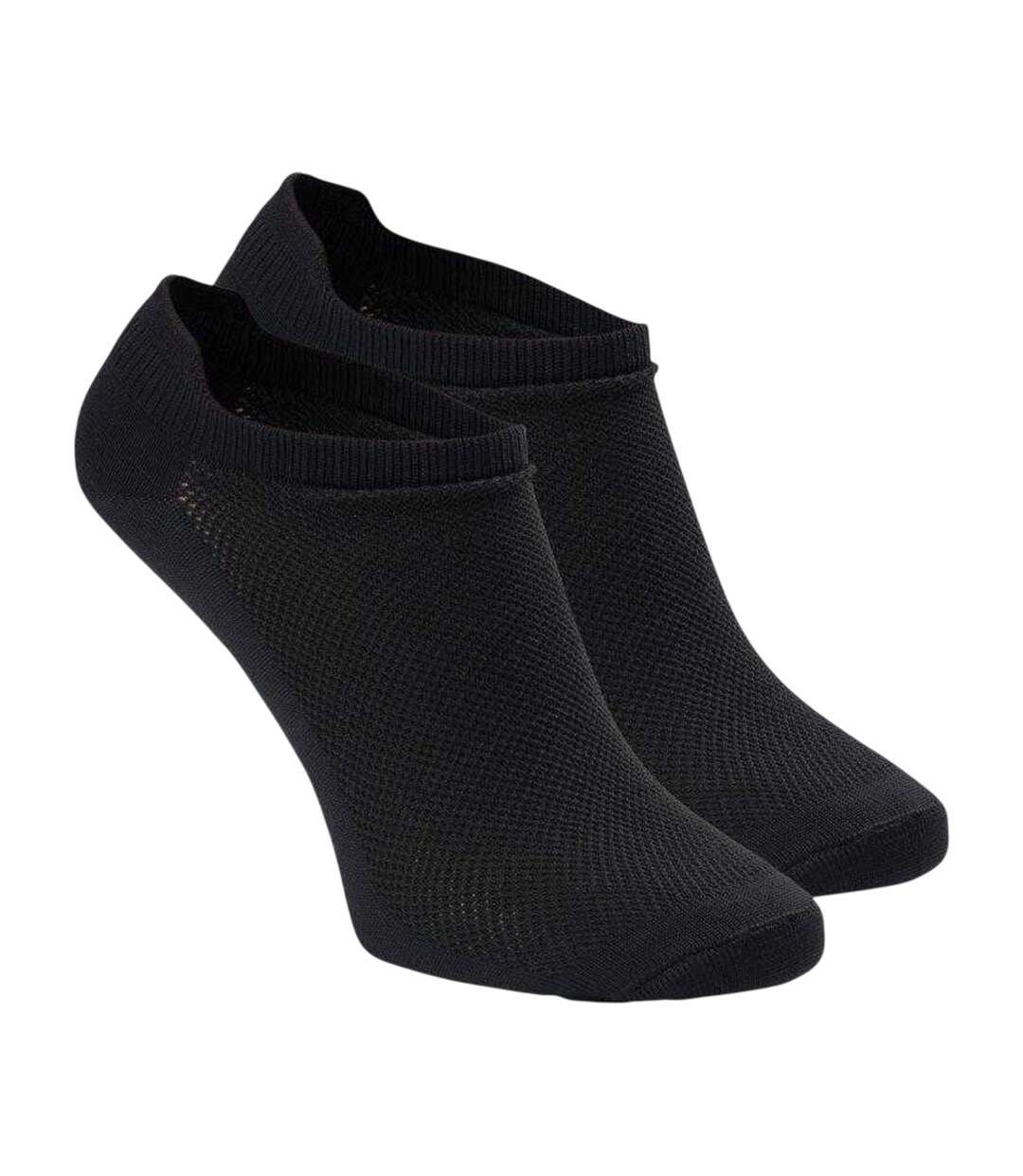 Lot De 2  Socquettes Garaf Femme Noir Rose IQ-4