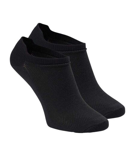 Lot De 2  Socquettes Garaf Femme Noir Rose IQ