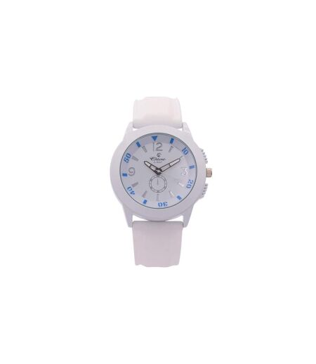 Montre Homme Matière Silicone Blanc CHTIME