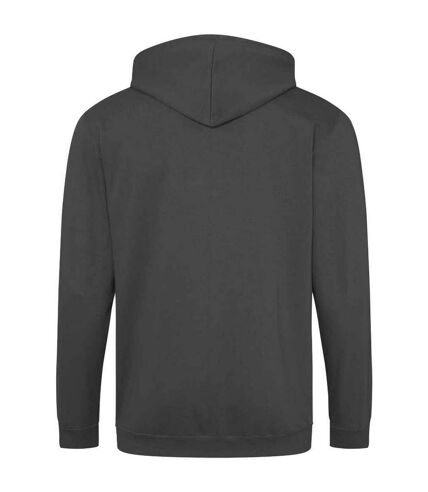 Veste à capuche homme gris acier Awdis