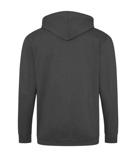 Veste à capuche homme gris acier Awdis