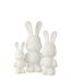 Statue Lapin en Résine Eddy 59cm Blanc-4