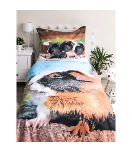 Guinea Pig 02 Cotton Duvet Set (Multicolored) - UTAG3484