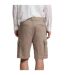 Short À Poches Homme Marron Hugo-3