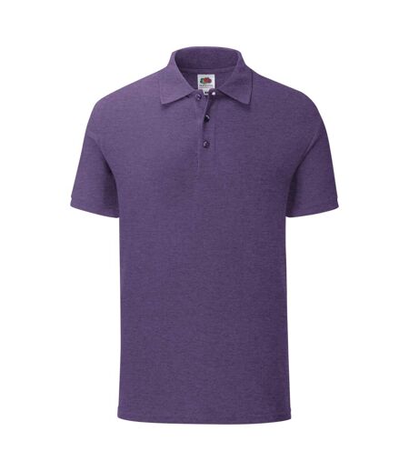 Fruit Of The Loom - Polo - Homme (Violet chiné) - UTRW6516