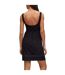 Womens/ladies Naronja Mini Dress Black Hugo-3