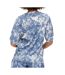 T-shirt bleu/blanc femme mamalicious mlstine - l-2