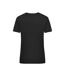 T-shirt Travail Femme Noir James And Nicholson-2