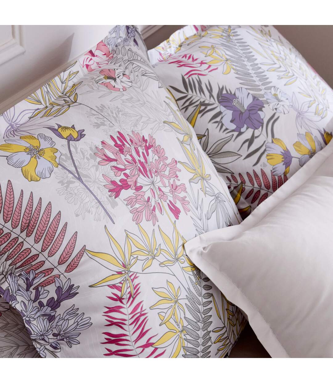 Drap plat satin de coton ANAÏS multicolore-5