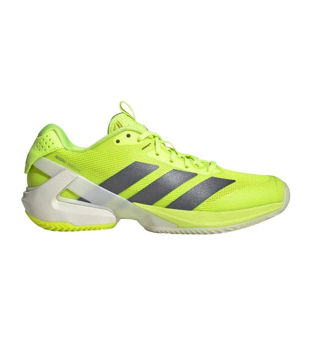 Baskets Tennis Motif/style 3 Rayures Adizero Femme Jaune Fluo Adidas-1