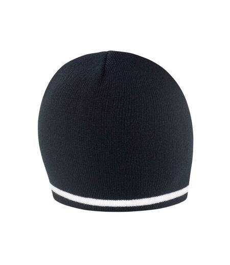 Bonnet National Adulte Noir Blanc Result Winter Essentials