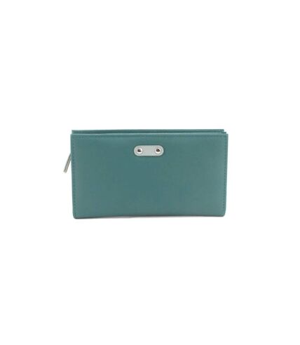 Eastern Counties Leather - Porte-monnaie ROSEMARY - Femme (Turquoise pâle / Gris) (Taille unique) - UTEL434