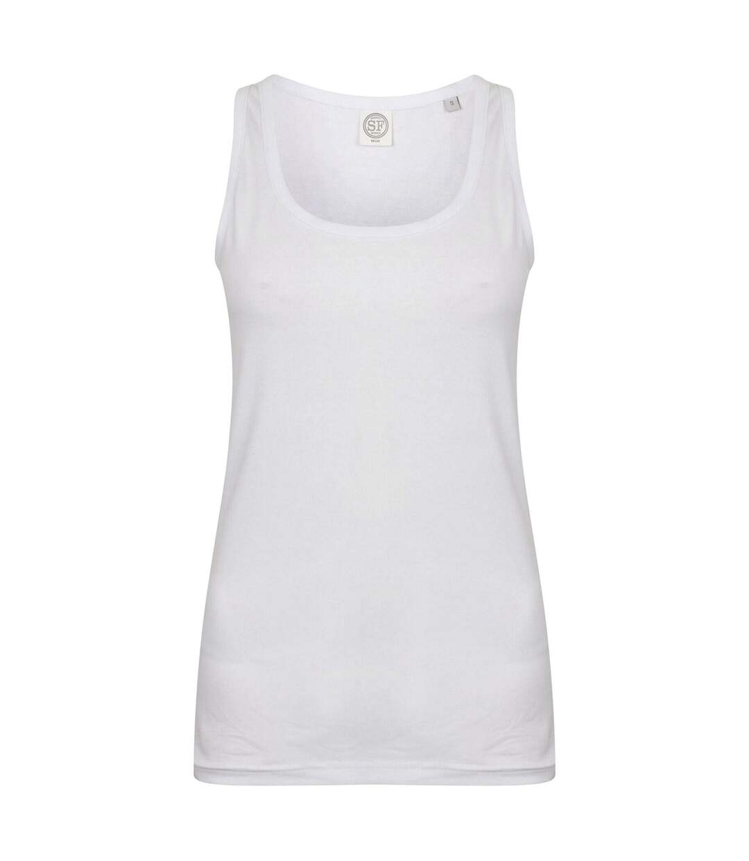 Débardeur extensible feel good femme blanc SF