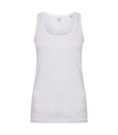 SF Womens/Ladies Feel Good Stretch Vest (White) - UTPC3024