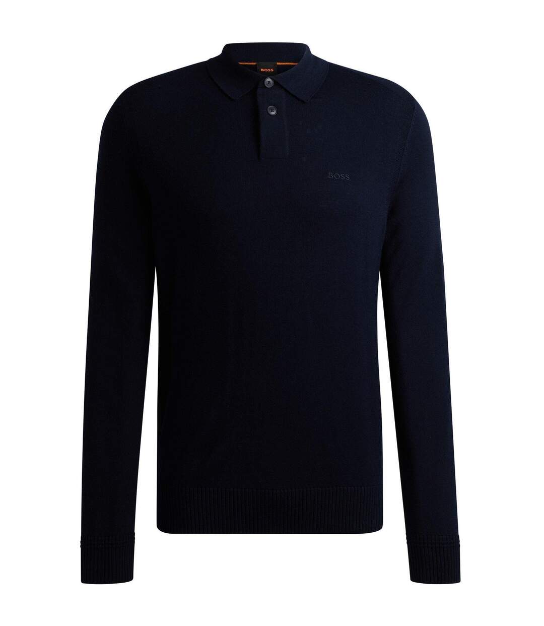 Polo Avac Homme Bleu Foncé Boss-2
