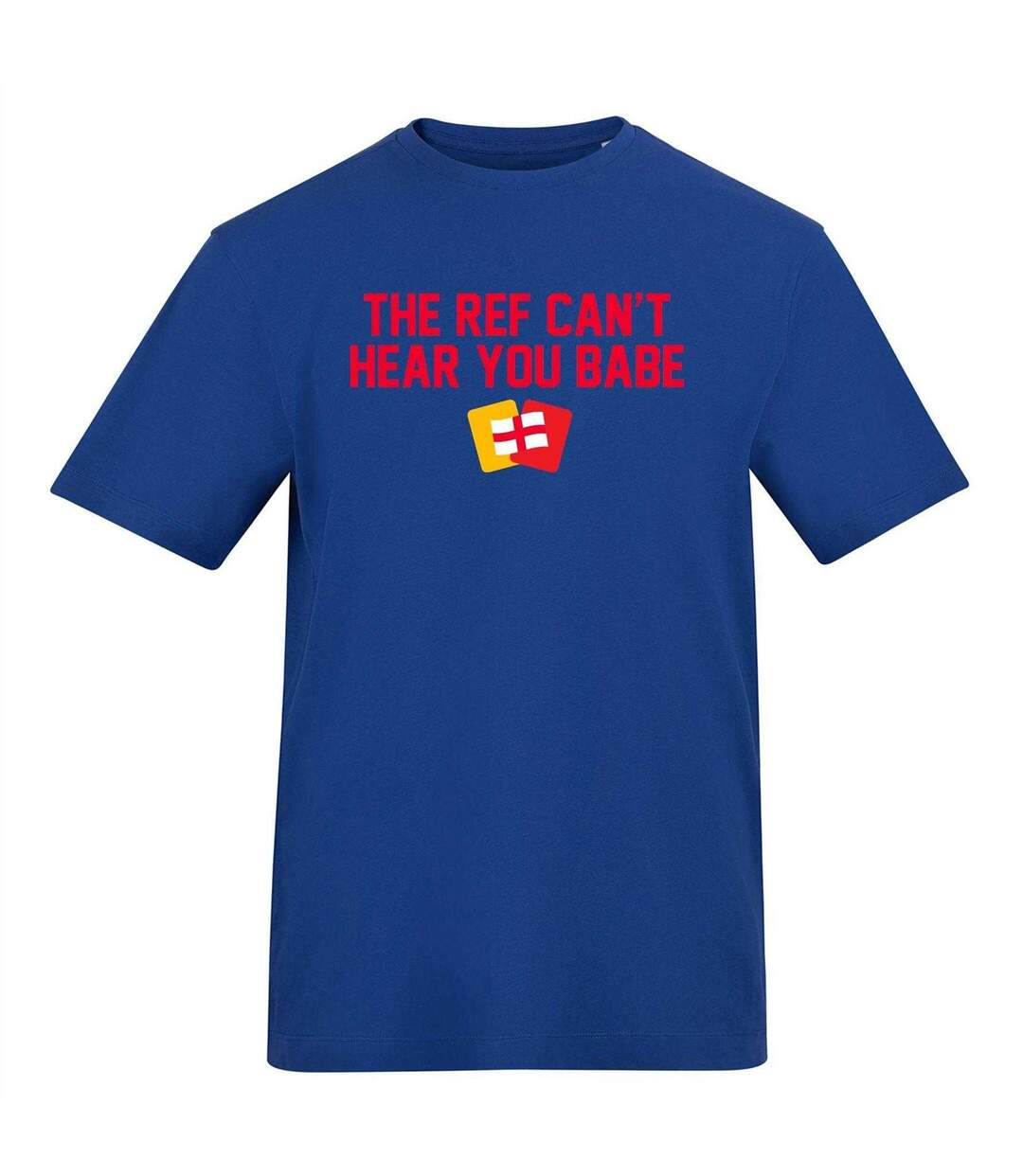 Unisex Adult Can´t Hear You Babe T-shirt Blue AWD-1