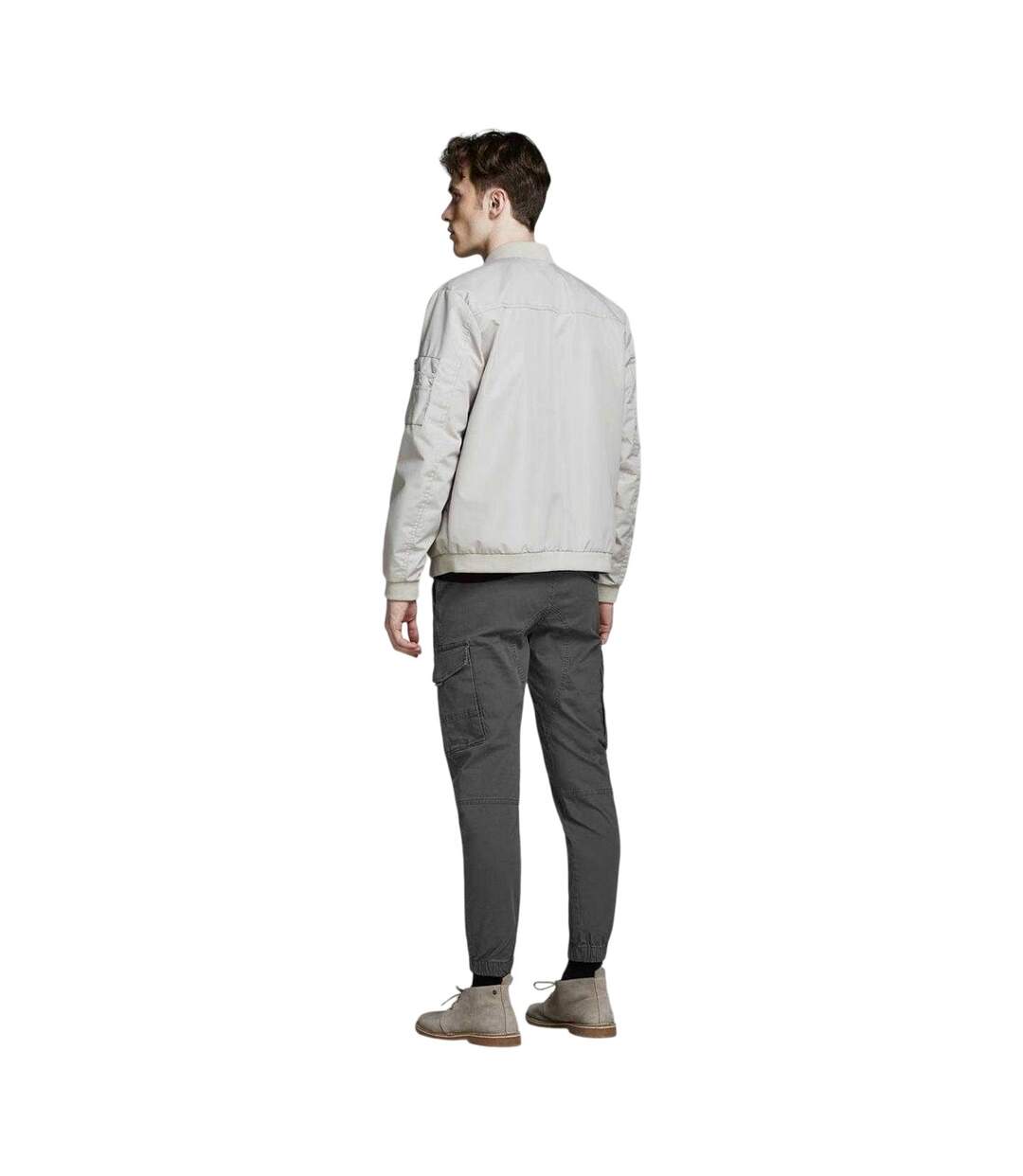 Pantalon À Poches Flake Homme Anthracite Jack And Jones-3