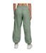 Womens/ladies Unstoppable Sheen Woven Cargo Trousers Green Under Armour-3