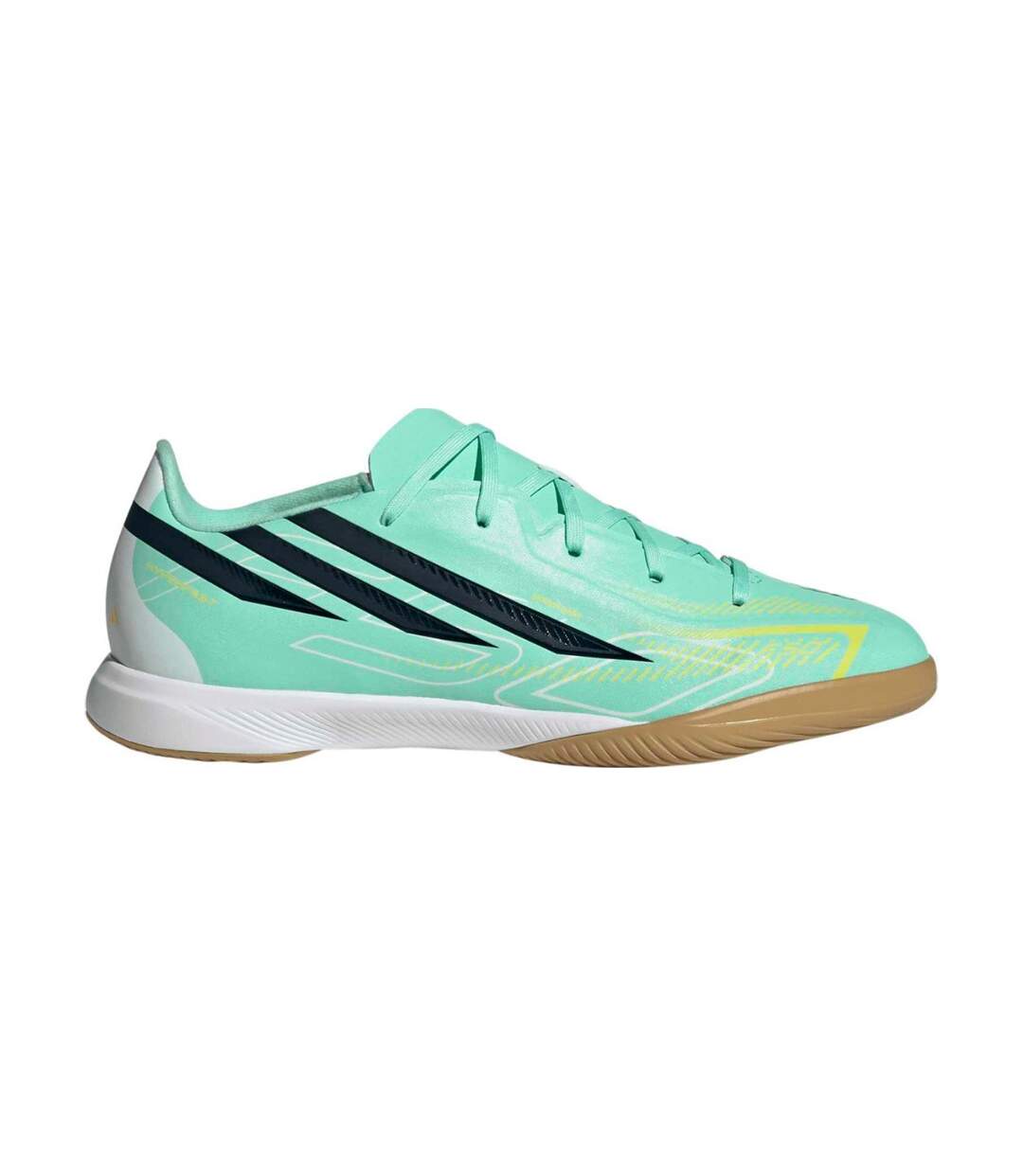 Chaussures De Foot En Salle Hyperspeed F50 League Enfant Vert Adidas-1