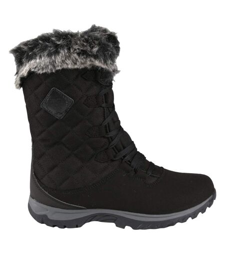Bottes Newley Femme Noir Gris Regatta