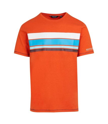 T-shirt rayonner homme rouge orangé Regatta Regatta