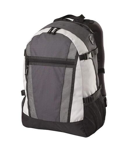 Indiana Sac À Dos 20 Litres Taille Unique Gris Foncé Blanc Cassé Shugon