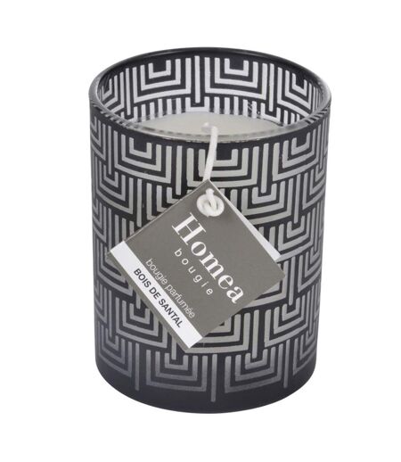 Bougie Parfumée Graphic Ethnic 8cm Noir