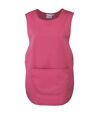 Premier Ladies/Womens Pocket Tabard/Workwear (Fuchsia) (XXL)