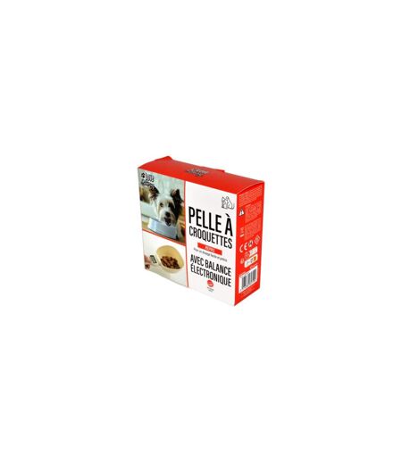 Pelle à Croquettes Balance Électronique 23cm Blanc