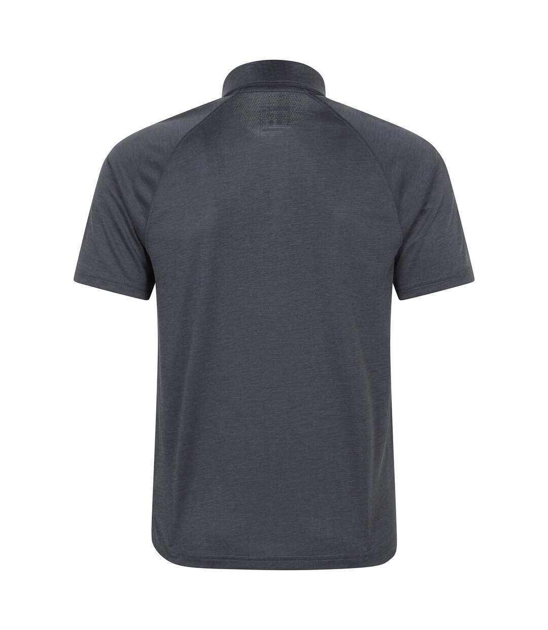 Mens volley isocool polo shirt charcoal Mountain Warehouse-2