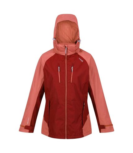 Regatta Womens/Ladies Calderdale IV Waterproof Jacket (Rumba Red/Mineral Red) - UTRG5841