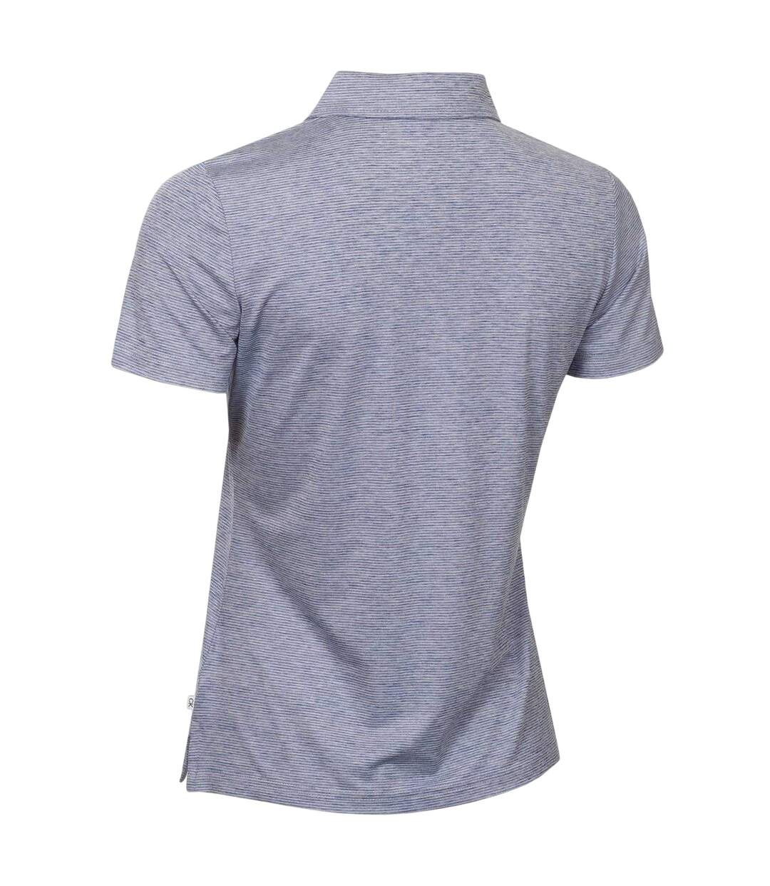 Polo Motif/style Fines Rayures Femme Bleu Marine Foncé Calvin Klein-2