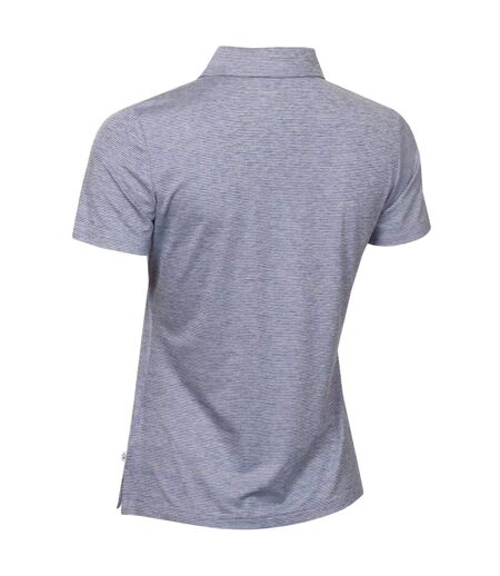 Polo Motif/style Fines Rayures Femme Bleu Marine Foncé Calvin Klein