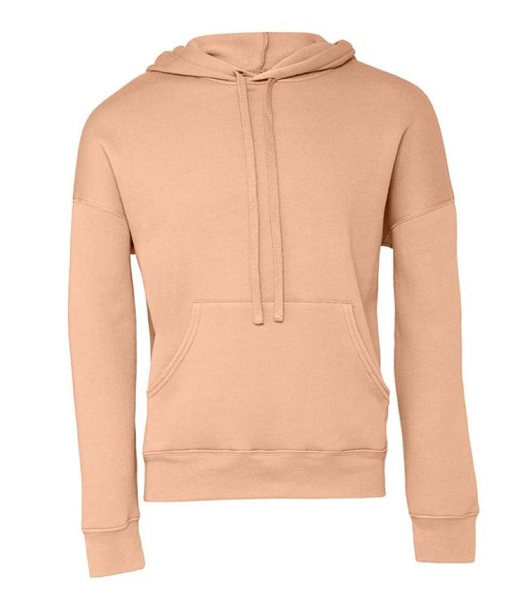 Sweat-shirt à capuche - Unisexe - 3729 - orange pêche-1