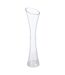 Soliflore Evasé Craquelé 30cm Transparent-1