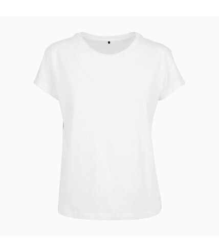 Build Your Brand Womens/Ladies Box T-Shirt (White) - UTRW6148