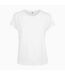 Build Your Brand Womens/Ladies Box T-Shirt (White)