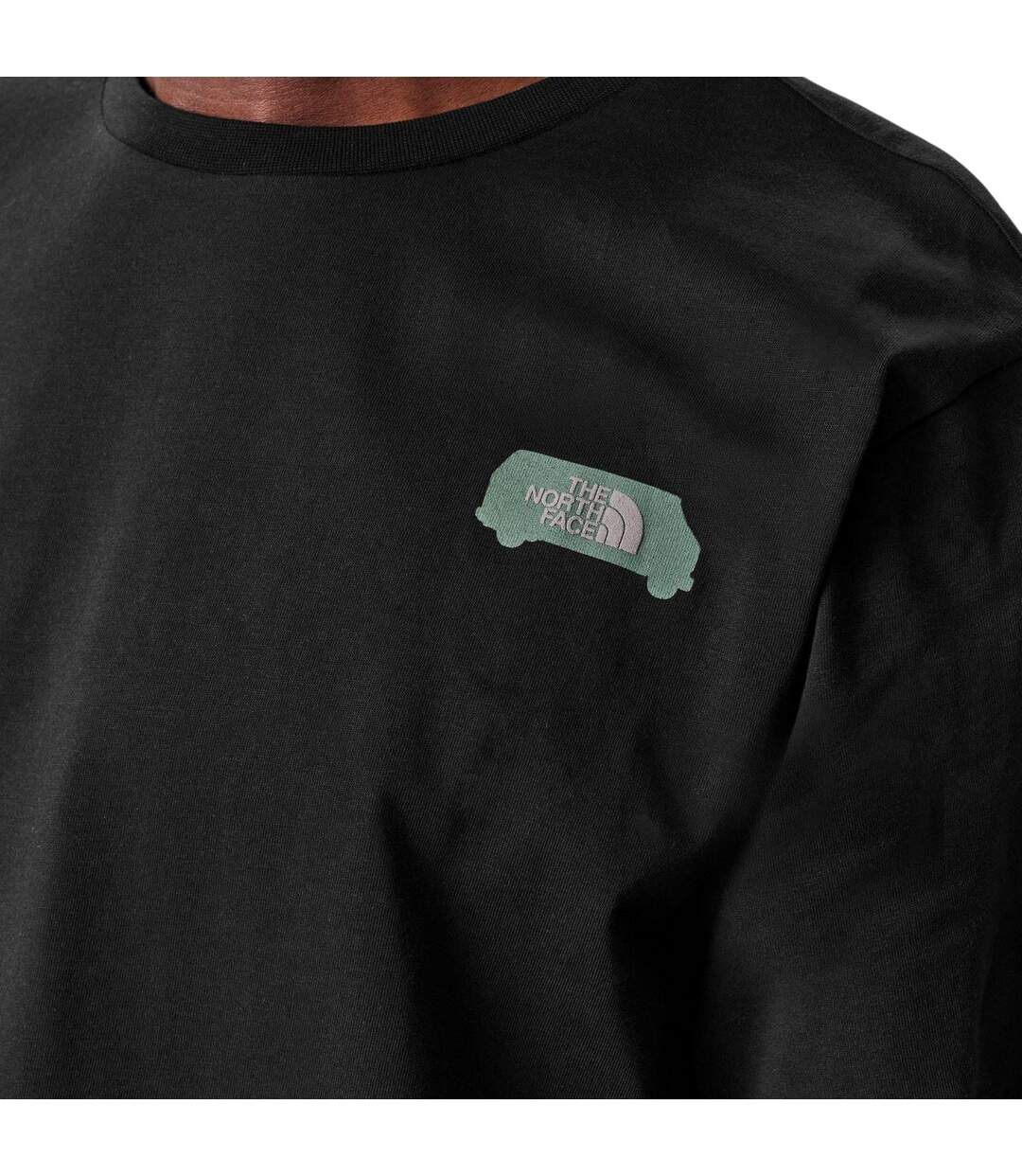 T-shirt Motif/style Graphique Homme Noir The North Face-4