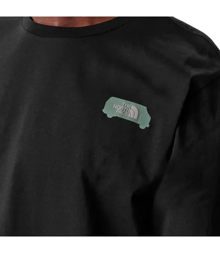 T-shirt Motif/style Graphique Homme Noir The North Face