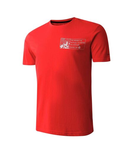 Mens movement iii map t-shirt danger red Dare 2B