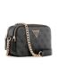 Sac à Bandoulière Noir Femme Guess Noelle - Taille unique