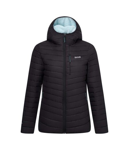 Doudoune Matelassée Lighthouse Femme Noir Turquoise Pâle Regatta