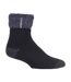 Mens Warm Luxury Fleece Lined Thermal Lounge Bed Socks-1