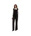 Womens/ladies Plain Sleeveless Shirt Black Ted Baker-1