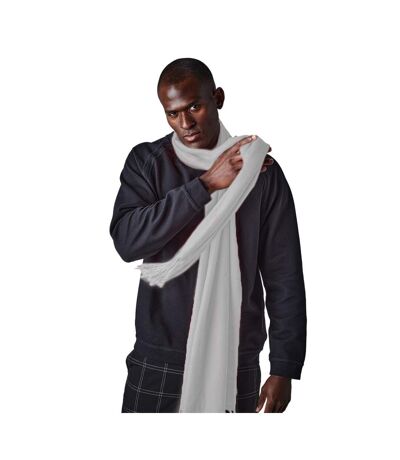 Classic Woven Scarf One Size Heather Grey Beechfield