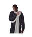 Classic woven scarf one size heather grey Beechfield