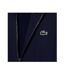 Mens Interlock Full Zip Tennis Sweatshirt Navy White Lacoste-4