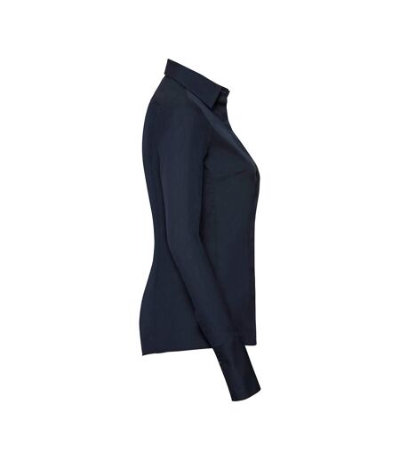 Chemisier Ultimate Femme Bleu Marine Vif Russell Collection